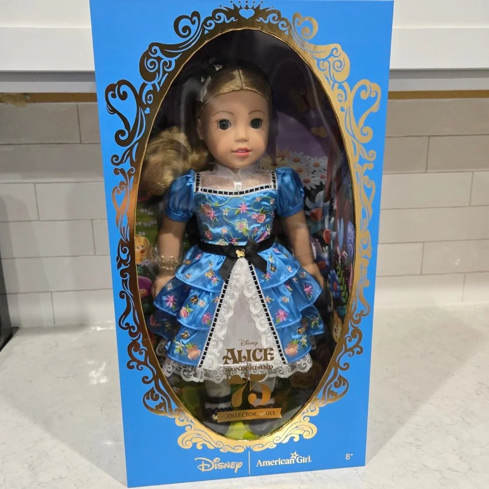 American Girl Disney Alice in Wonderland Collector Doll Limited Edition NIB Rare